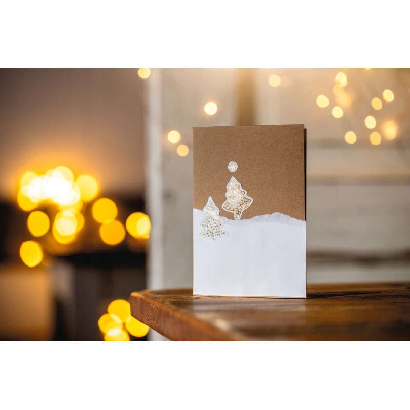 Naklejki Z-Design pozłacane - choinki 52273 AVERY ZWECKFORM