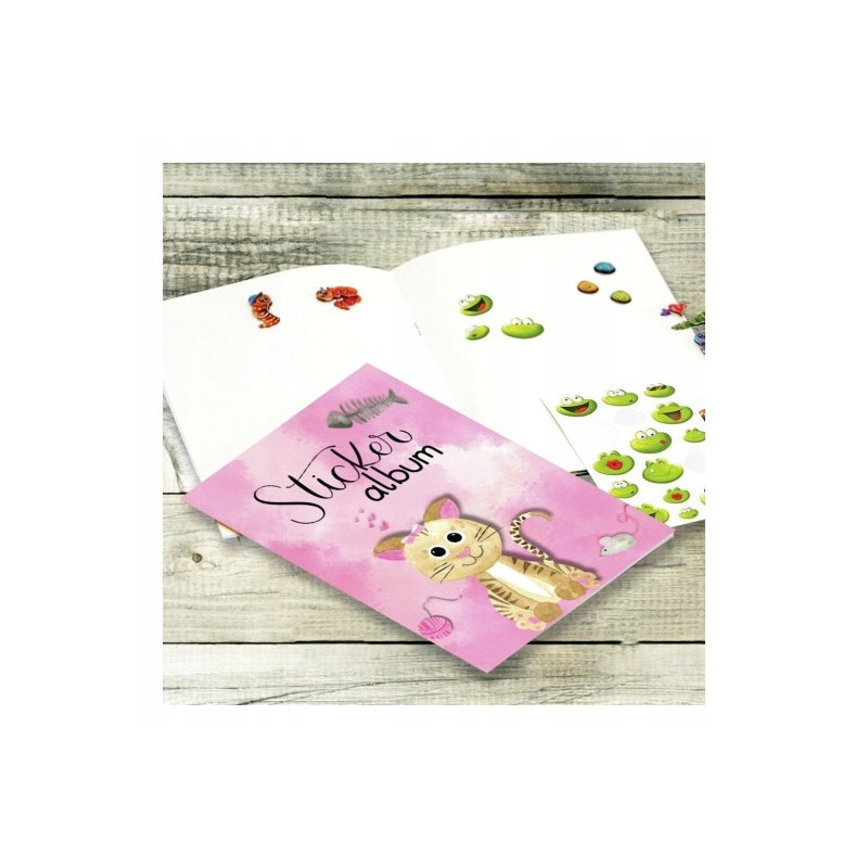 Album A5 na naklejki "KOTY" Z-DESIGN 57794 AVERY ZWECKFORM