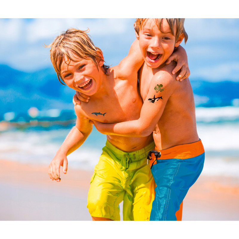 Naklejki tatuaże dla dzieci MORSKIE ZWIERZĘTA 56765 Z-DESIGN KIDS TATTOO AVERY ZWECKFORM