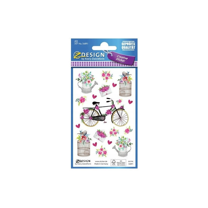 Naklejki do dekoracji POCZTA KWIATOWA 56891 Z-DESIGN AVERY ZWECKFORM