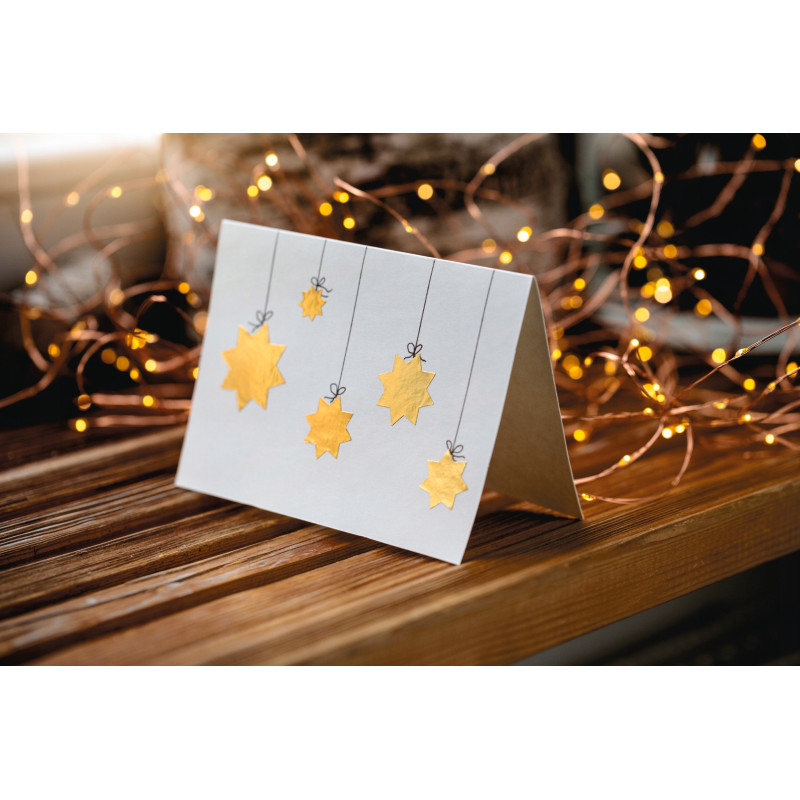 Naklejki Z-Design - złote gwiazdy 52807 AVERY ZWECKFORM