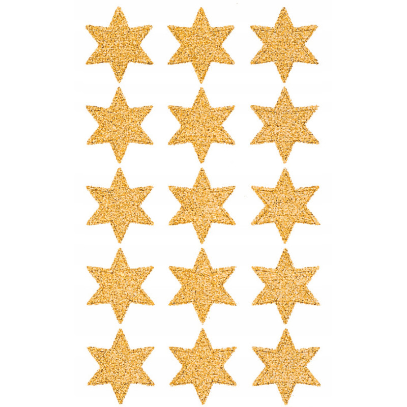 Naklejki Z-Design błyszczące - gwiazdki 4112 AVERY ZWECKFORM