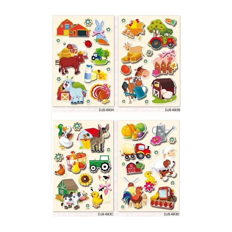 Naklejki Farma 3d CLA6 BREWIS