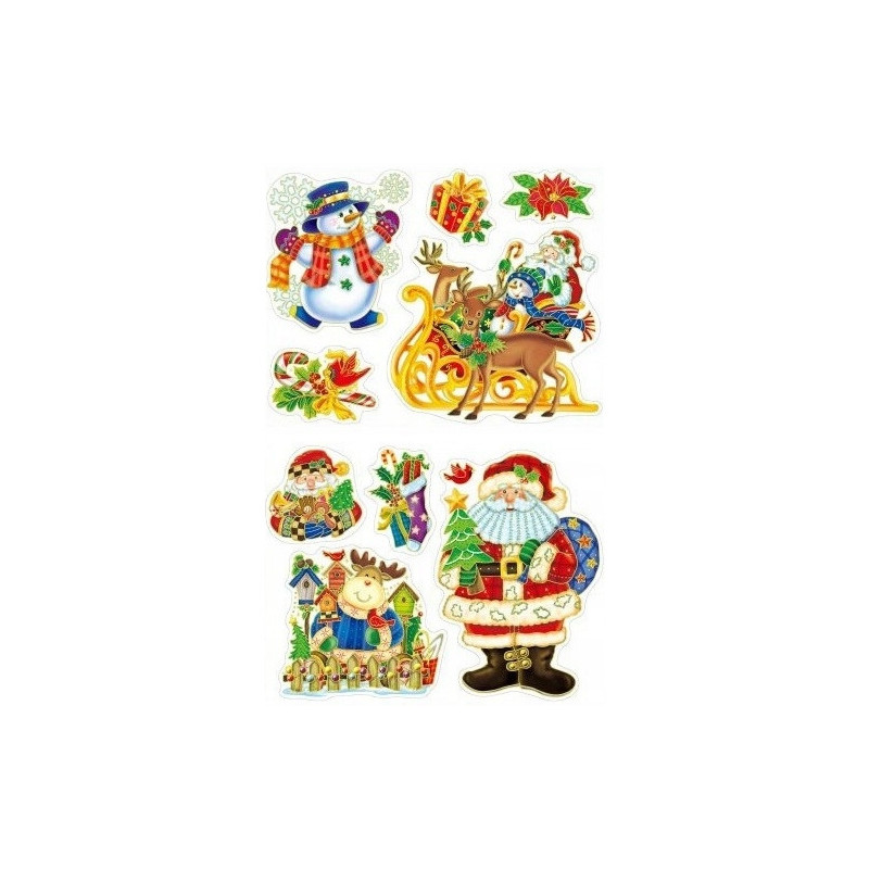 Naklejki na folii Boże Narodzenie CLX24 BREWIS