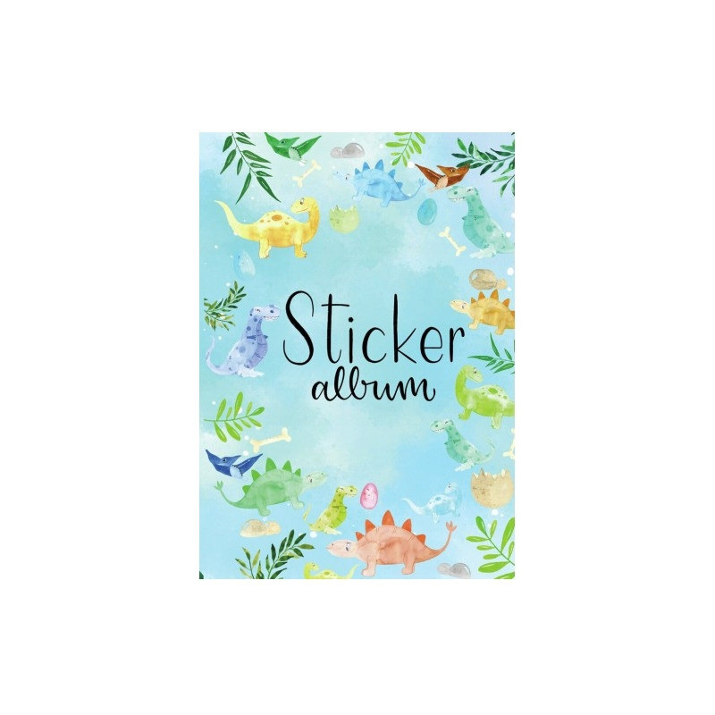 Album A5 na naklejki "DINOZAURY" Z-DESIGN 57793 AVERY ZWECKFORM