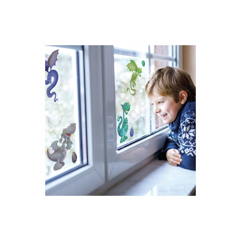 Naklejki foliowe Z-Design na okno SMOKI 54992 AVERY ZWECKFORM