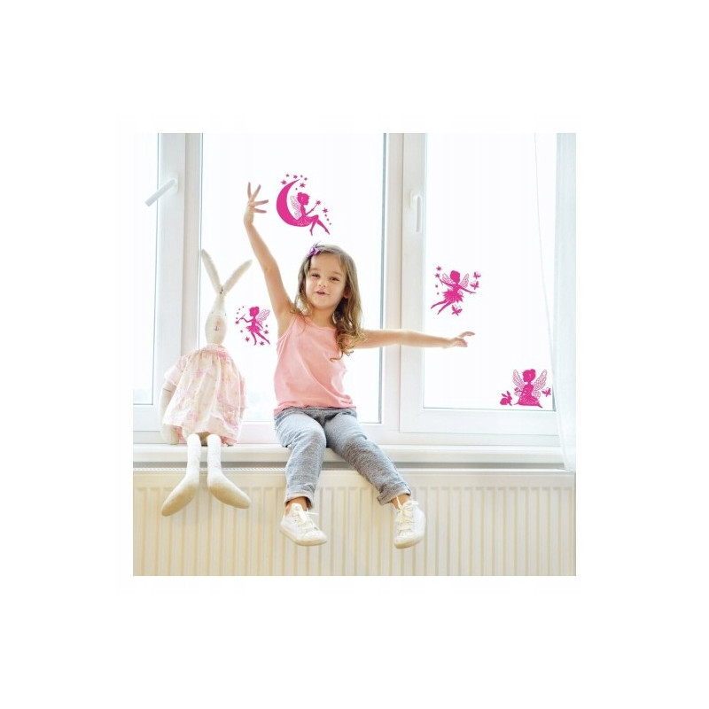 Naklejki foliowe Z-Design na okno WRÓŻKI 54996 AVERY ZWECKFORM