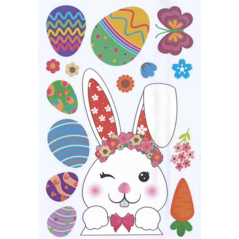 Naklejka Craft-Fun Series Wielkanoc Dekoracja elektrostatyczna 491330 TITANUM