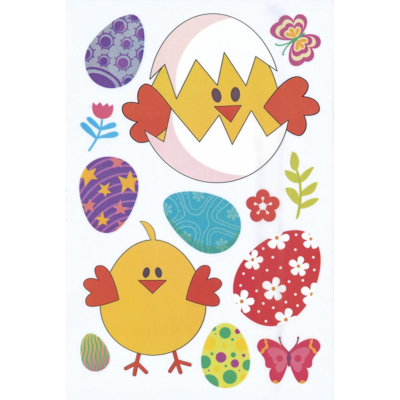 Naklejka Craft-Fun Series Wielkanoc Dekoracja elektrostatyczna 491333 TITANUM