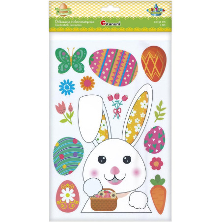 Naklejka Craft-Fun Series Wielkanoc Dekoracja elektrostatyczna 491334 TITANUM