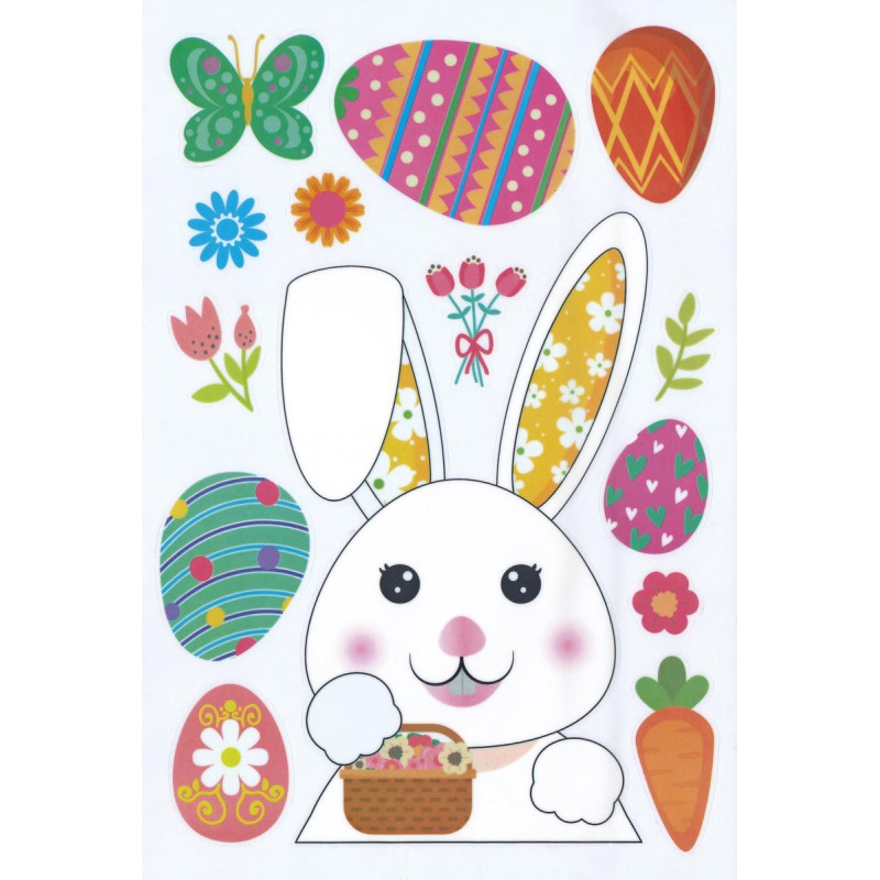 Naklejka Craft-Fun Series Wielkanoc Dekoracja elektrostatyczna 491334 TITANUM