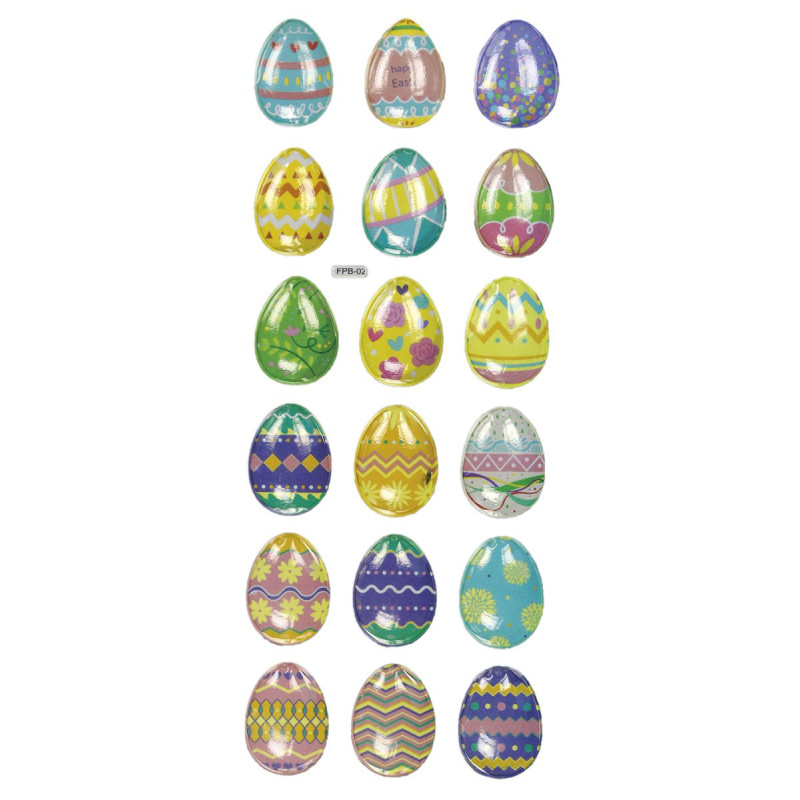 Naklejka Craft-Fun Series wypukłe pisanki 470971 TITANUM