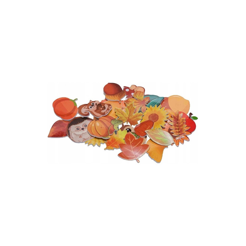 Naklejki z ppianki PVC57 (24 naklejki) jesień BREWIS