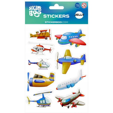 Naklejki 150x260mm SAMOLOTY 537780 STICKERBOO