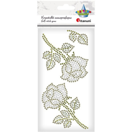Kryształki samoprzylepne KWIAT 627652 24MH03208 TITANUM