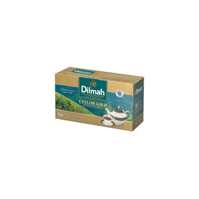 Herbata DILMAH CEYLON GOLD czarna 50t*2g