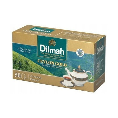 Herbata DILMAH CEYLON GOLD czarna 50t*2g