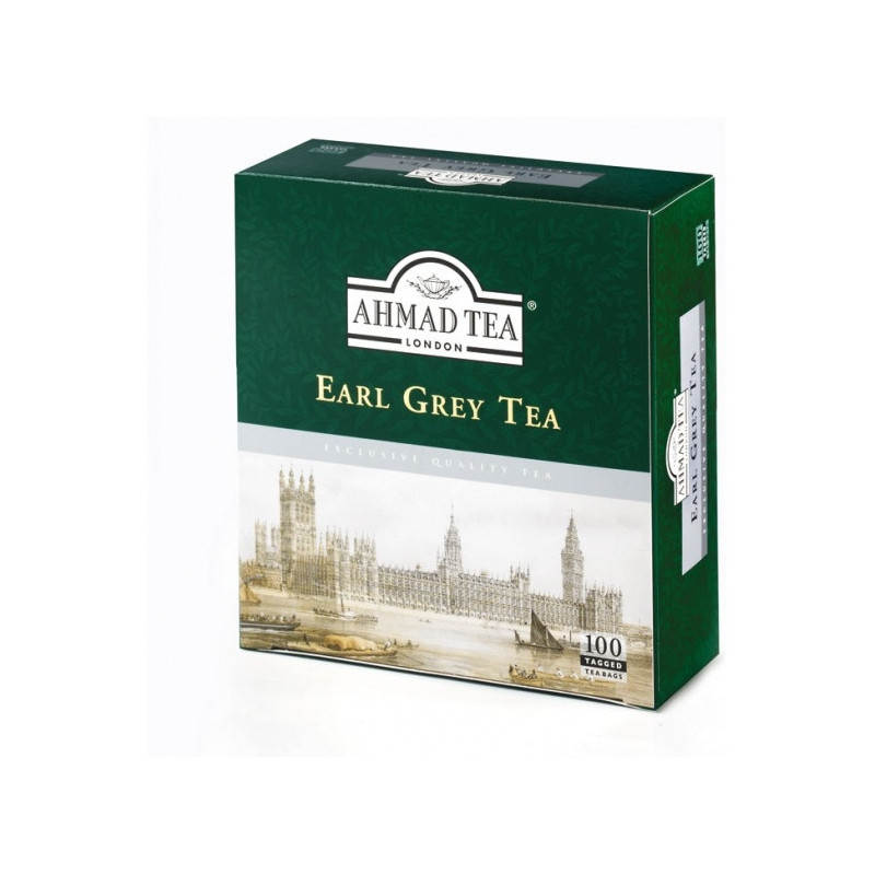 Herbata AHMAD TEA EARL GREY 100t*2g czarna zawieszka
