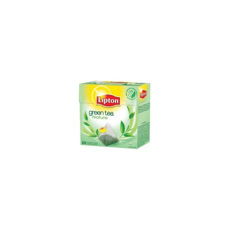 Herbata LIPTON PIRAMID (20 torebek) zielona GREEN TEA NATURE