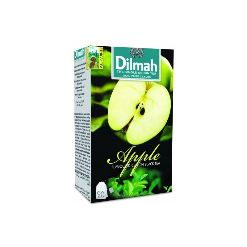 Herbata DILMAH (20 torebek) czarna z aromatem Jabłko