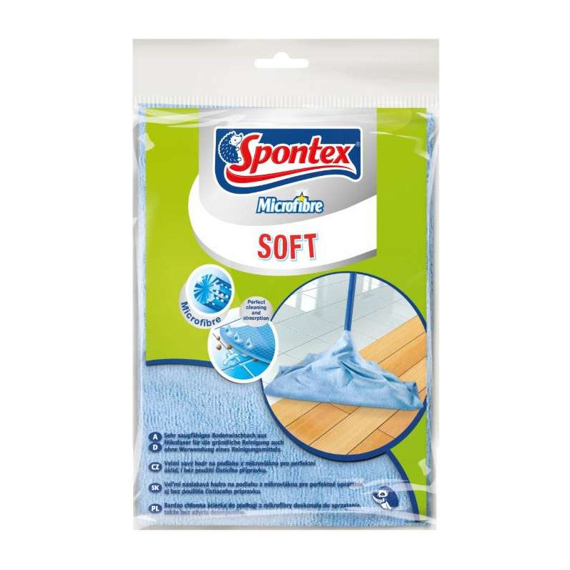 Ścierka do podłogi microfibra Soft 50x60cm SPONTEX 97044209