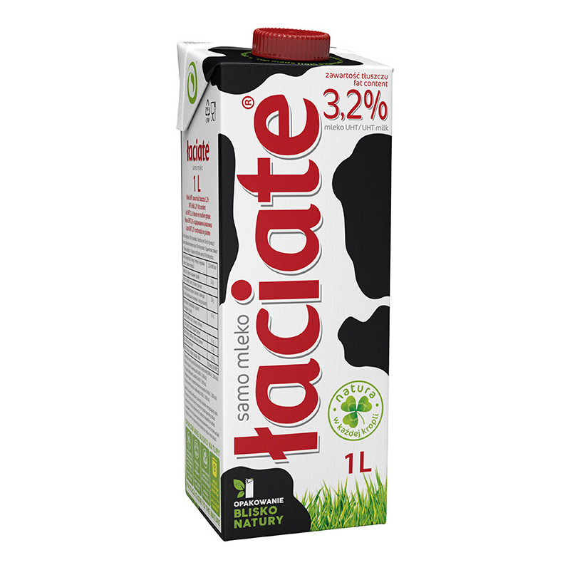 Mleko ŁACIATE UHT 3.2% 1L