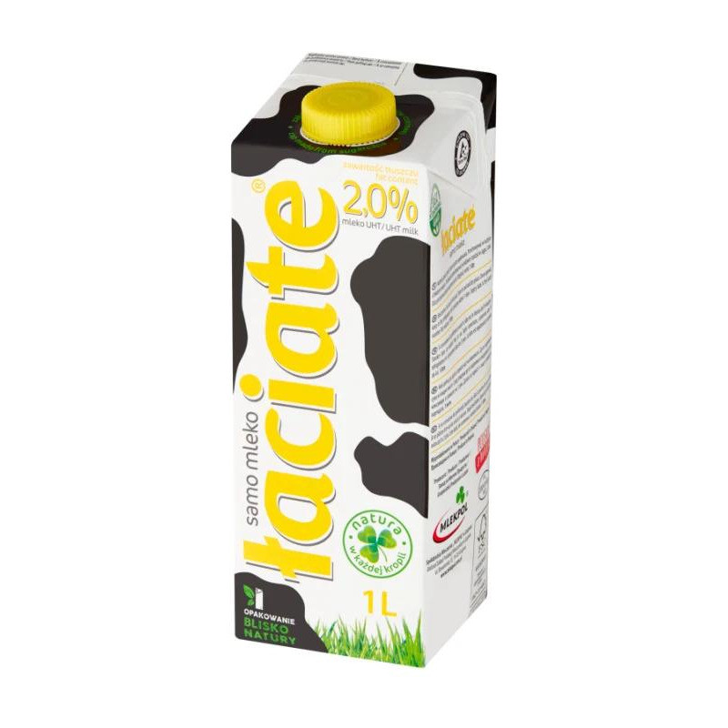 Mleko ŁACIATE UHT 2% 1L