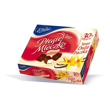 Ptasie mleczko WEDEL wanilia 340g