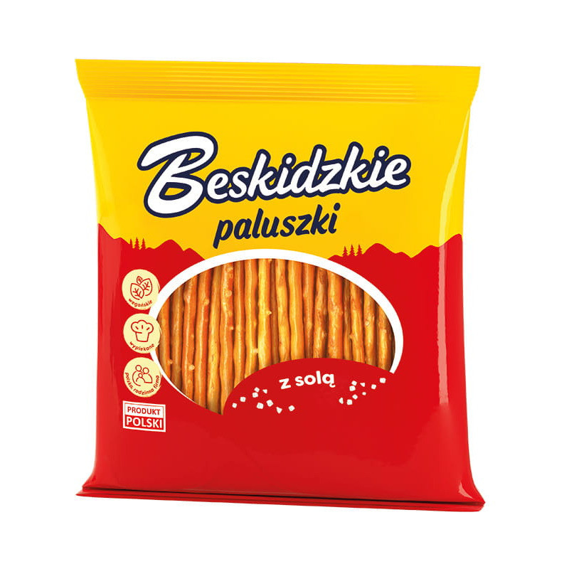 Paluszki BESKIDZKIE z solą 240g