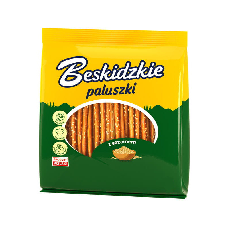 Paluszki BESKIDZKIE z sezamem 175g