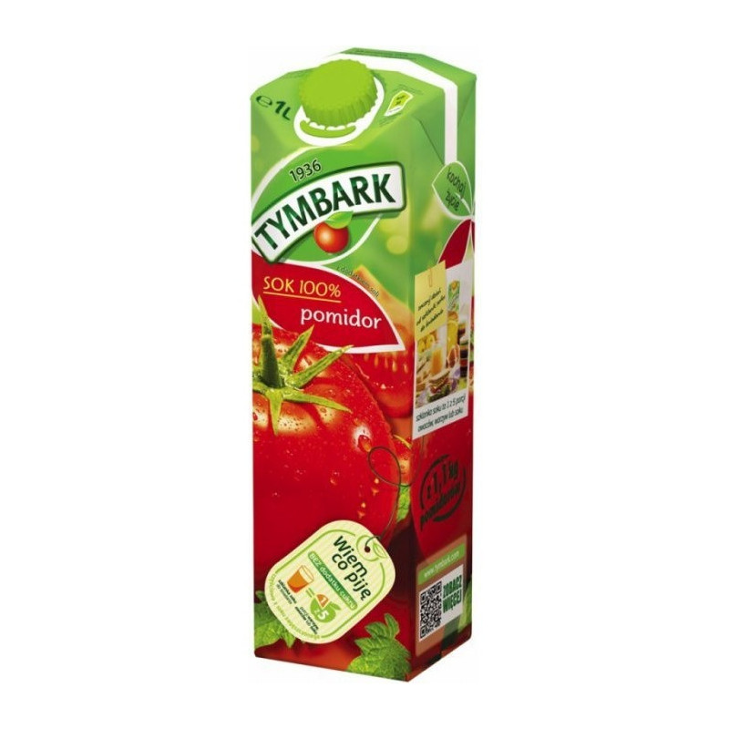 Sok TYMBARK pomidorowy 1L