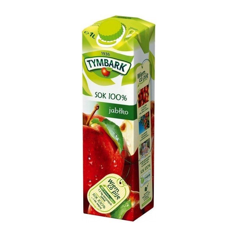 Sok TYMBARK jabłkowy 1L