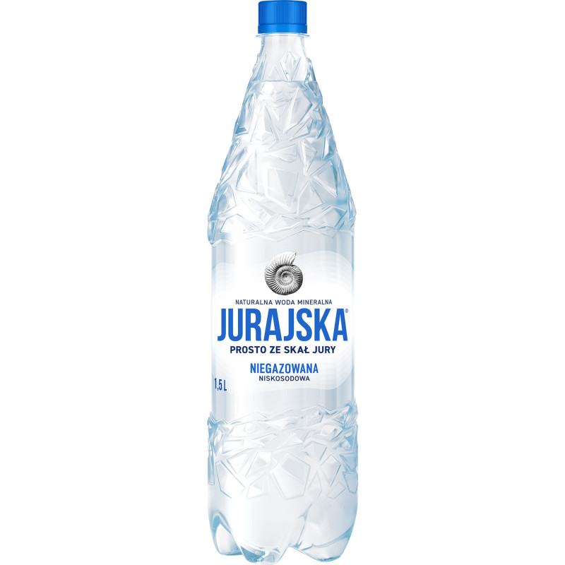 Woda mineralna JURAJSKA 1,5L (6szt) niegazowana