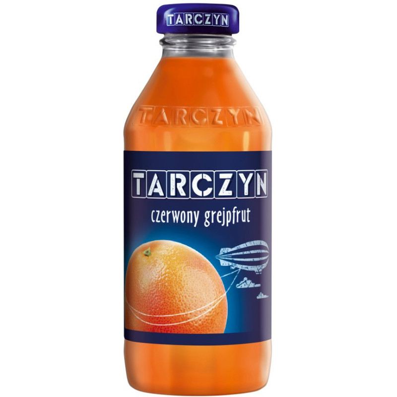 Napój TARCZYN 0,3l czerwony grapefruit butelka szkło