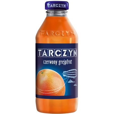 Napój TARCZYN 0,3l czerwony grapefruit butelka szkło