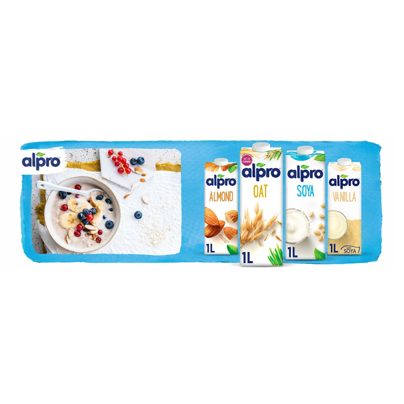 Napój DANONE ALPRO 1L owsiany niesłodzony