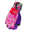 Rękawice REIS RFLOWER MC nylonowe ogrodowe multikolor (6par) roz.7/S