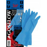 Rękawice REIS DRAGON GOSFLOW gumowe flokowane niebieskie roz.7/S