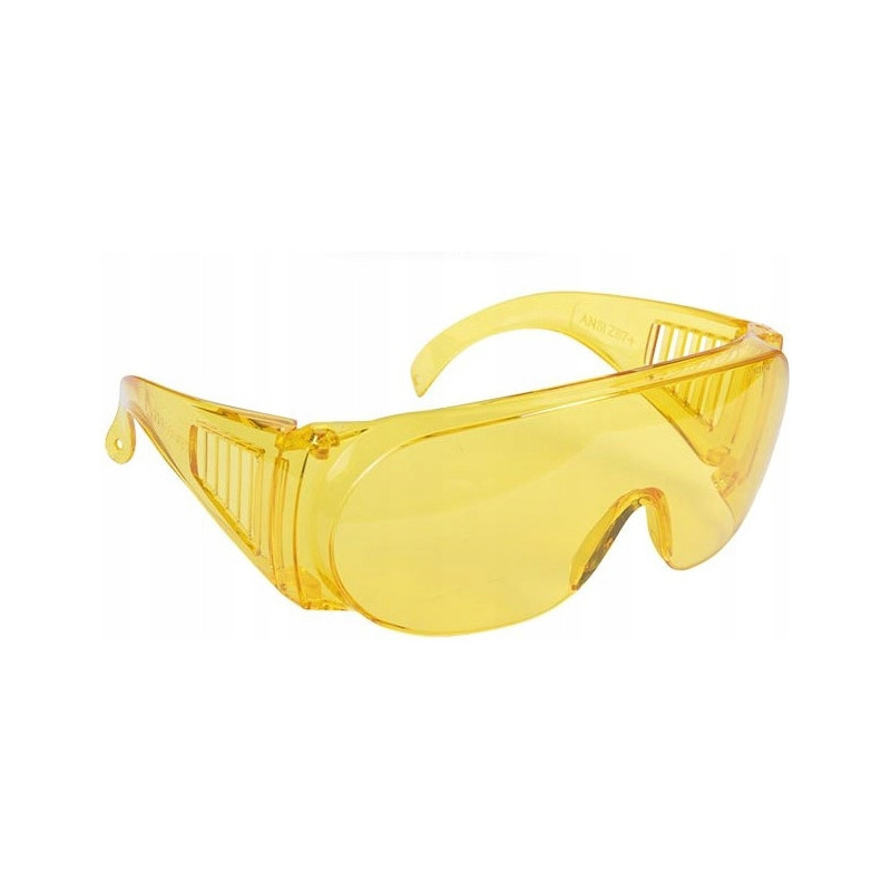 Okulary ochronne REIS ICE Y przeciwodpryskowe żółte (GOG-ICE-LIGHT Y UNI)