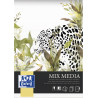 Blok malarski techniczny A4 MIX MEDIA 25 kartek 225g 400166123 OXFORD