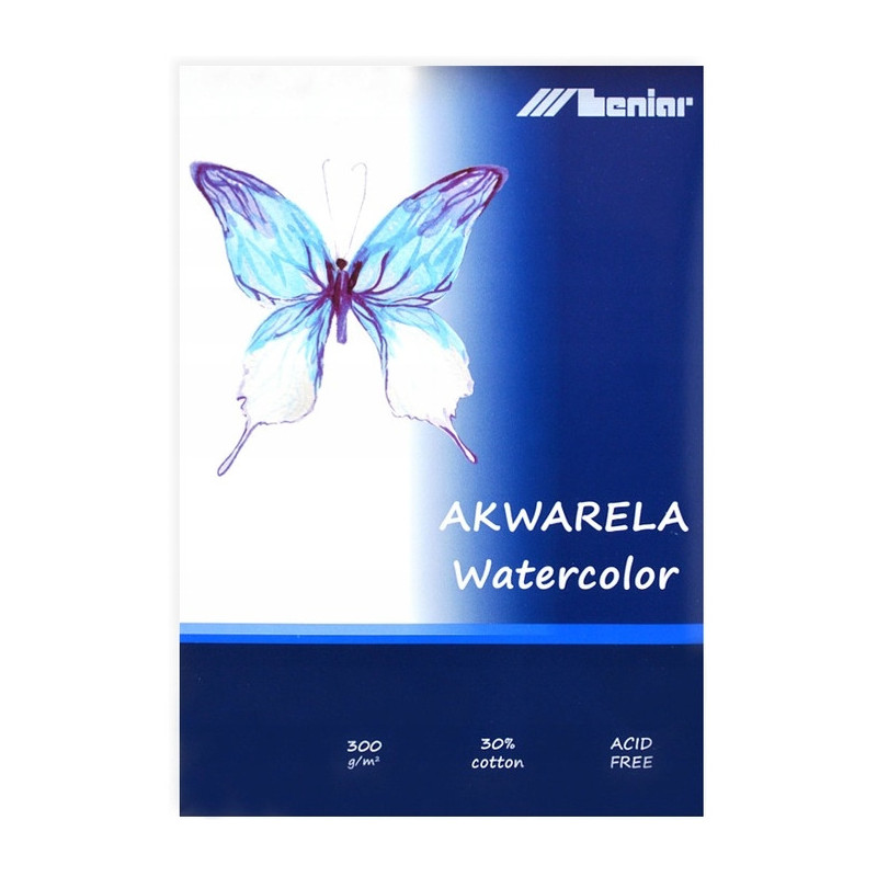Blok akwarelowy A3 10k 300g 90862 LENIAR