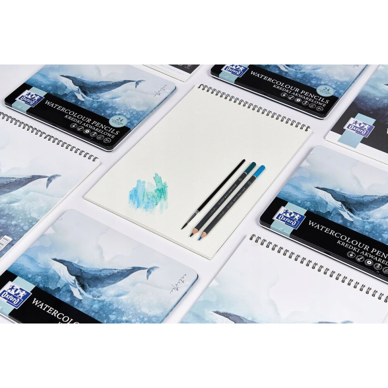 Blok do akwareli A5 20 kartek 300g 4-stronnie klejny ARTISTIC 400184068 OXFORD