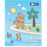 Blok rysunkowy Kapibara Yummy Yum biały A4 80g/m2 20ark. HA 3708 2030-0PP HAPPY COLOR