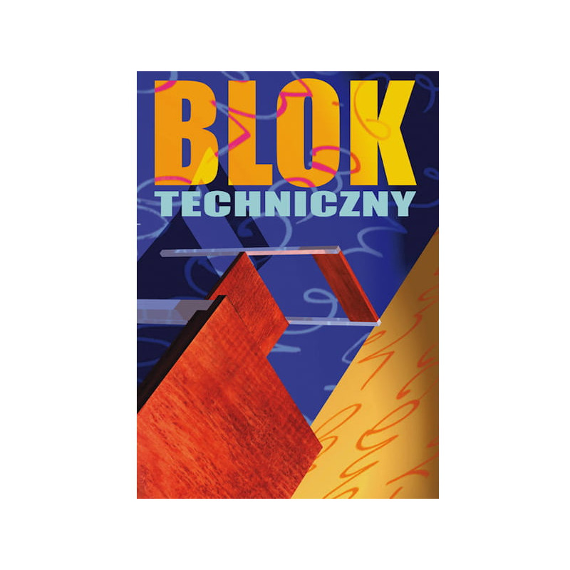 Blok techniczny A3 10k 170g biały KRESKA