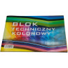 Blok techniczny A4 20k kolorowy EXCELLENT POLIGRAF