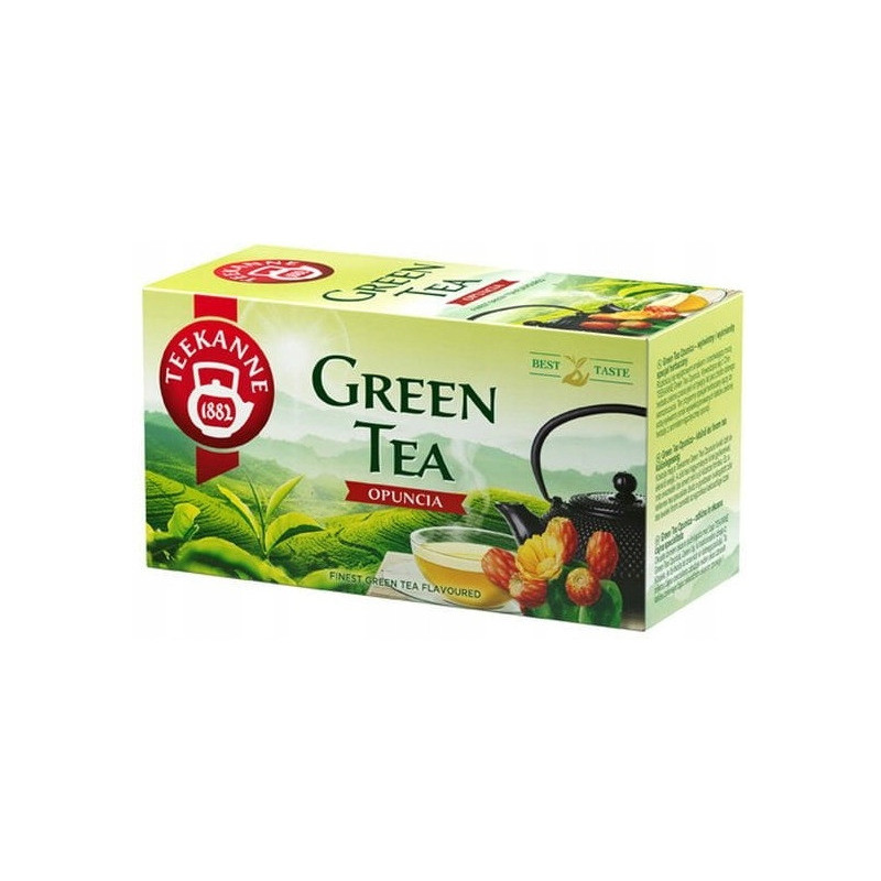 Herbata TEEKANNE zielona (20 torebek x 1,75g) Opuncja