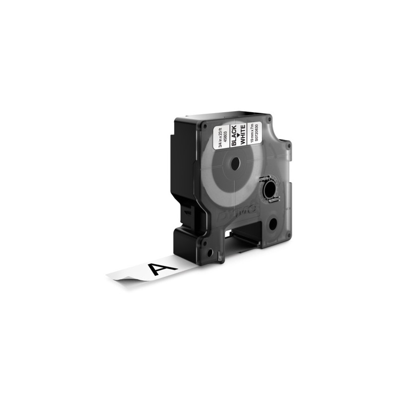 Taśma 19mm/7mm czarny /biała 45803 DYMO S0720830