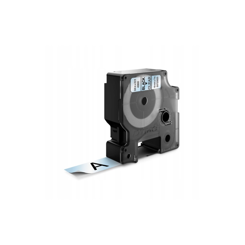 Taśma czarny nadruk na przezroczystym 19mm x 7m DYMO S0720820