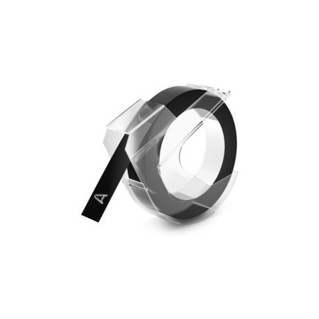 Taśma 3D do wytł.9mm*3m czarna DYMO 520109