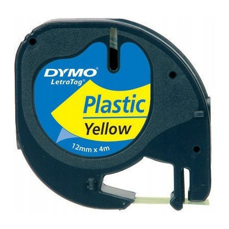 Taśma LETRATAG żółta 59423 12x4m S0721620 DYMO